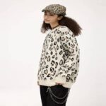 Aelfric Eden Apricot Leopard Print Sweater