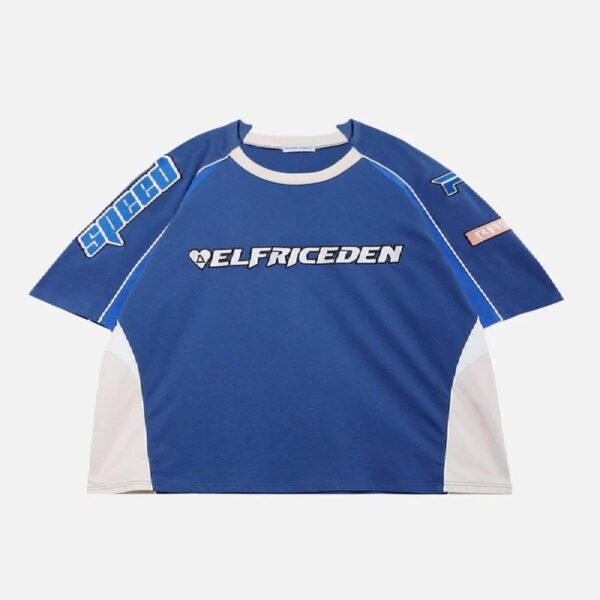 Aelfric Eden Embroidery Racing Tee