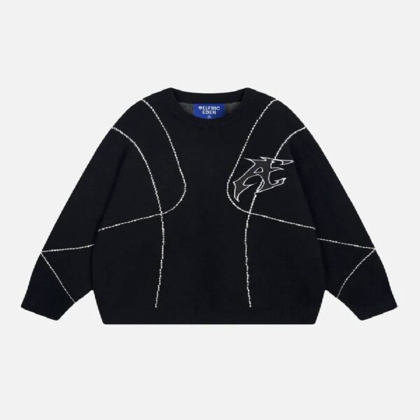 Aelfric Eden Line Embroidery Sweater