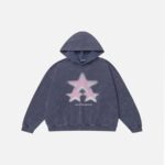 Blurring Star Washed Hoodie