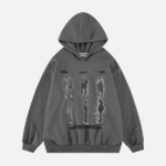 Aelfric Eden Blurry Shadow Print Hoodie